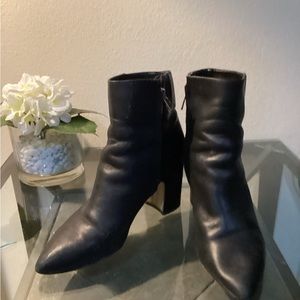 SAM EDELMAN HEELED LEATHER BOOTS